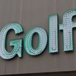 Golf House - Bielefeld - Lichtwerbung beleuchtet